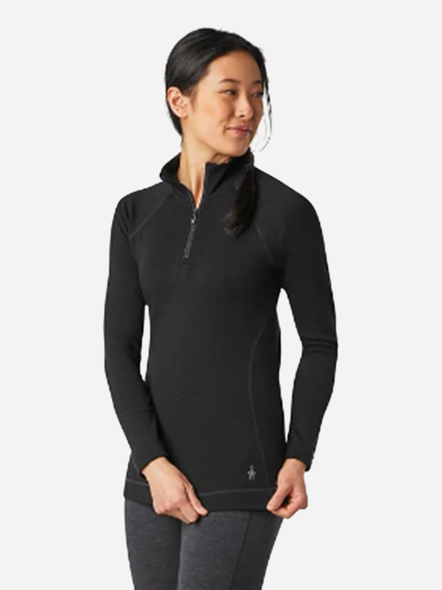 Smartwool Women's Classic Thermal Merino Base Layer Quarter-Zip - Saint Bernard