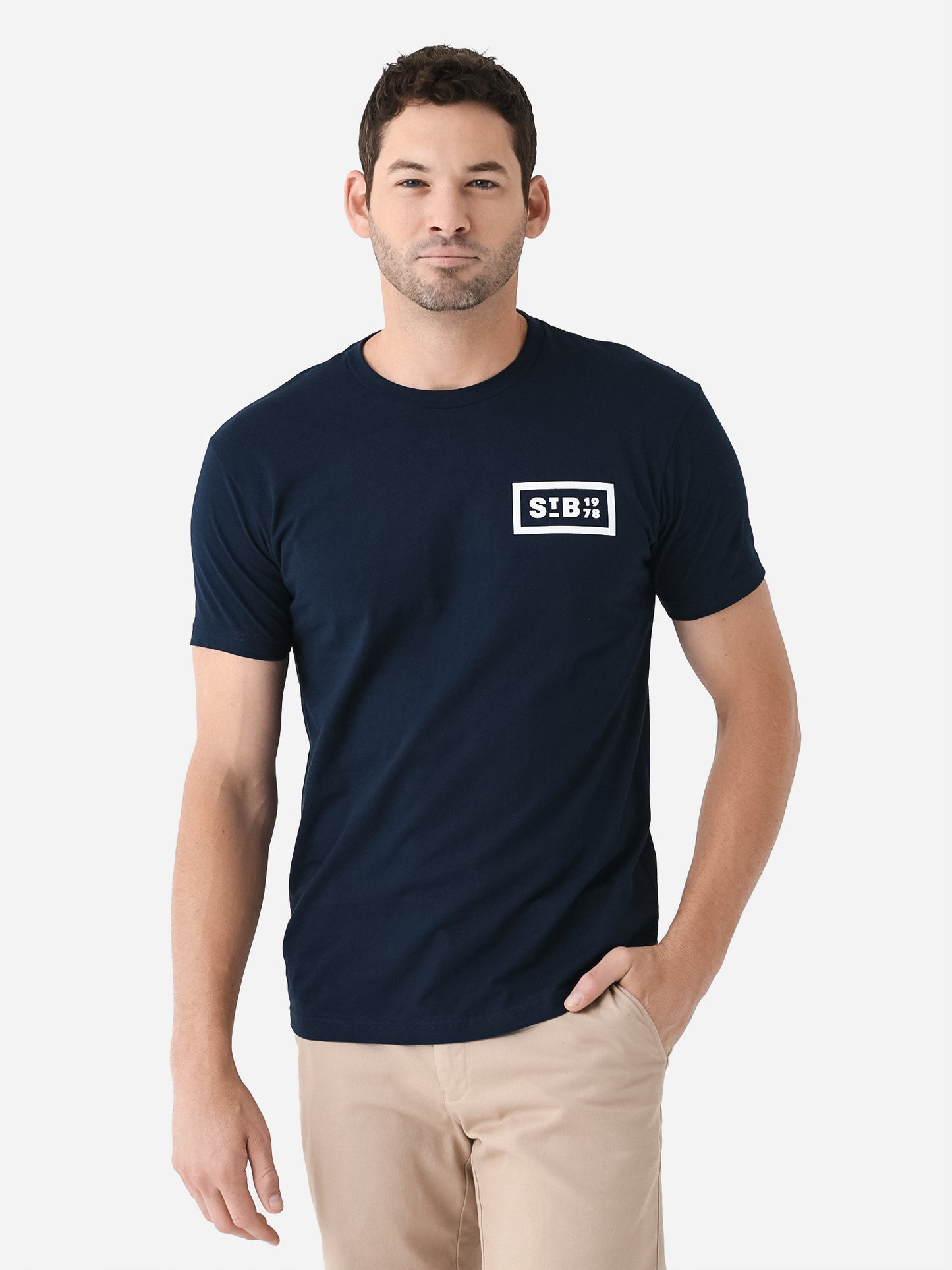 Saint Bernard Men's Goggles Logo Tee - Saint Bernard