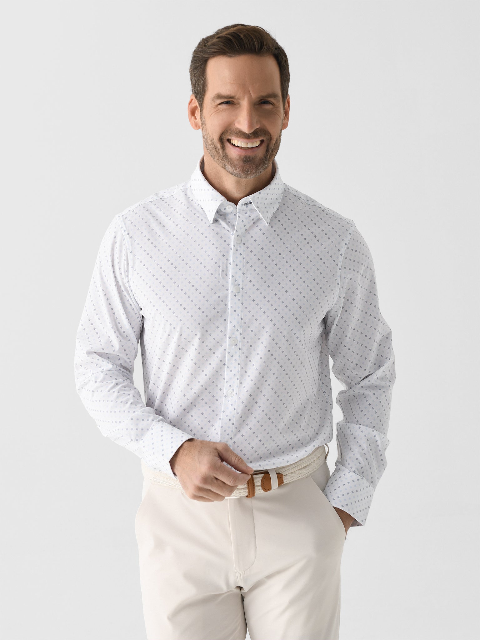 Mizzen+Main Men's Trim Leeward Dress Shirt Mizzen+Main Men's Trim Leeward Dress Shirt