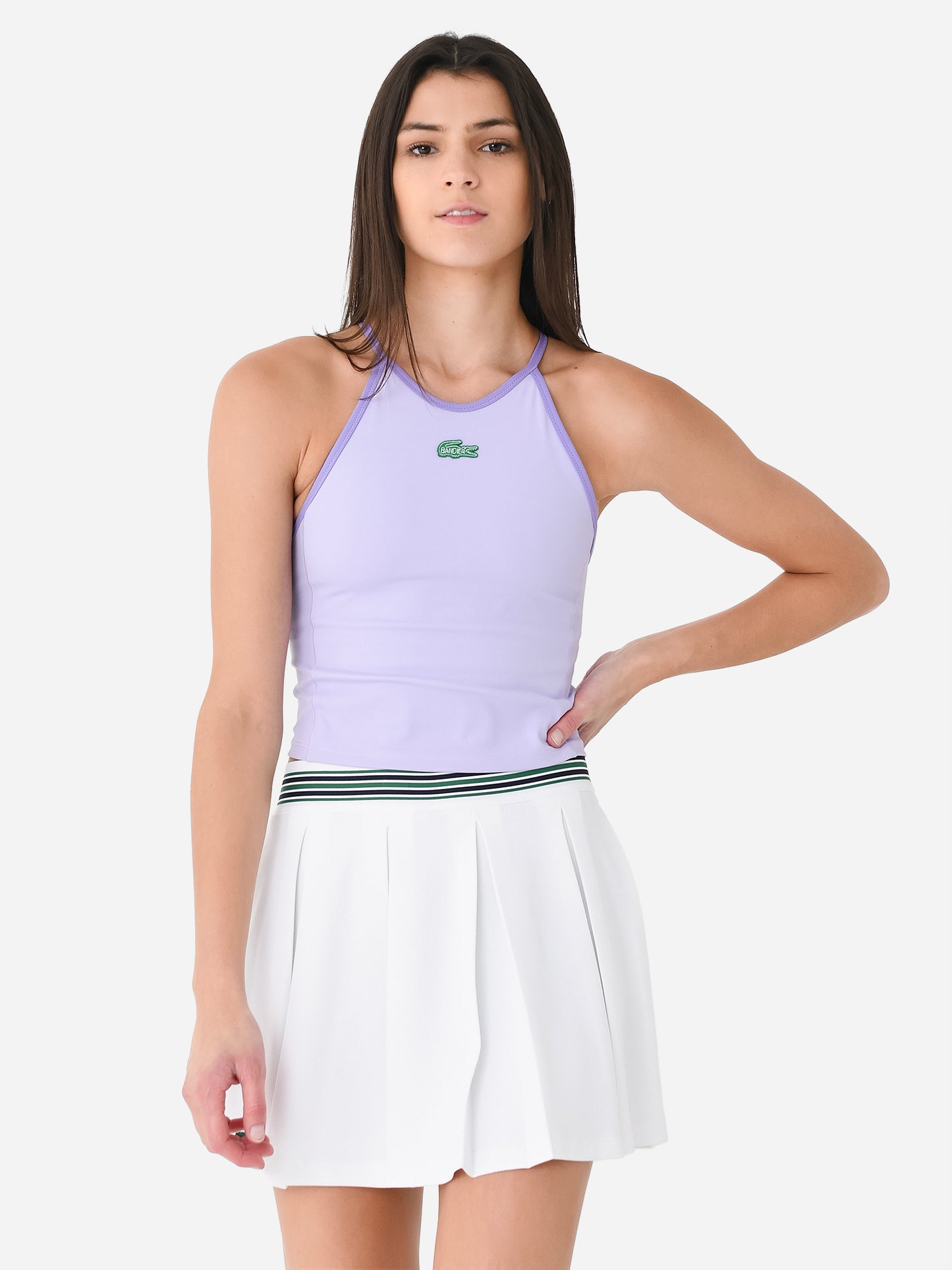 Lacoste X Bandier Women's Halter Tank - Saint Bernard