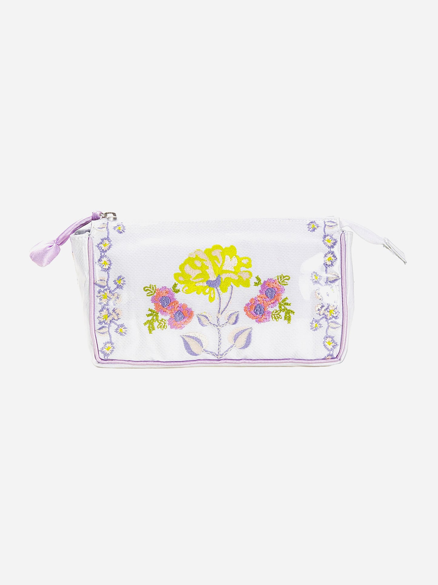 Lenora Small Peony Makeup Bag - Saint Bernard