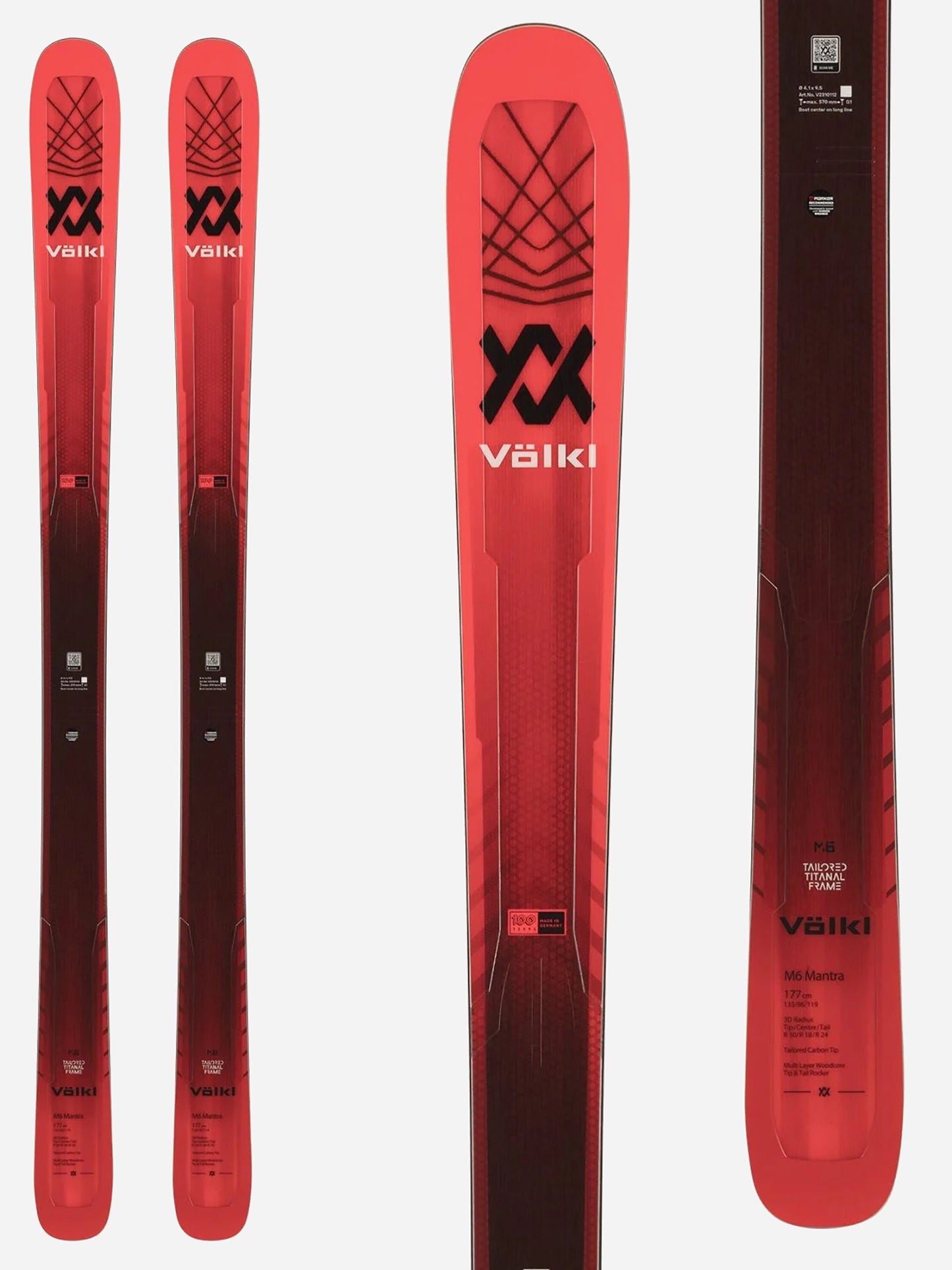 Volkl M6 Mantra Skis 2024 - Saint Bernard