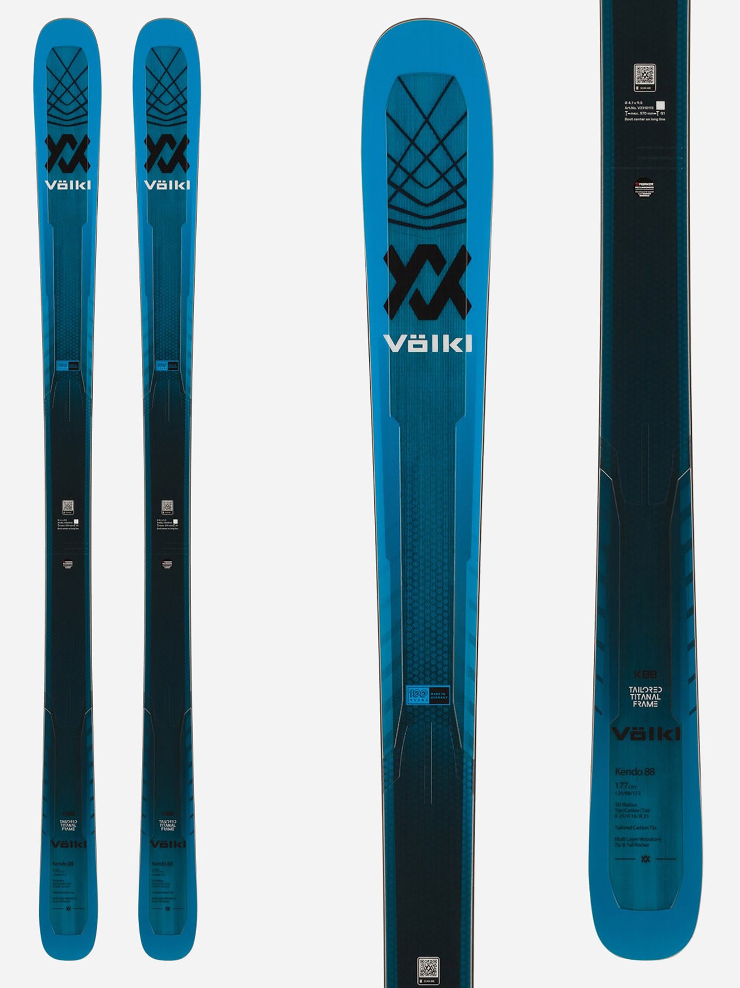 Volkl Kendo 88 Skis 2024 - Saint Bernard