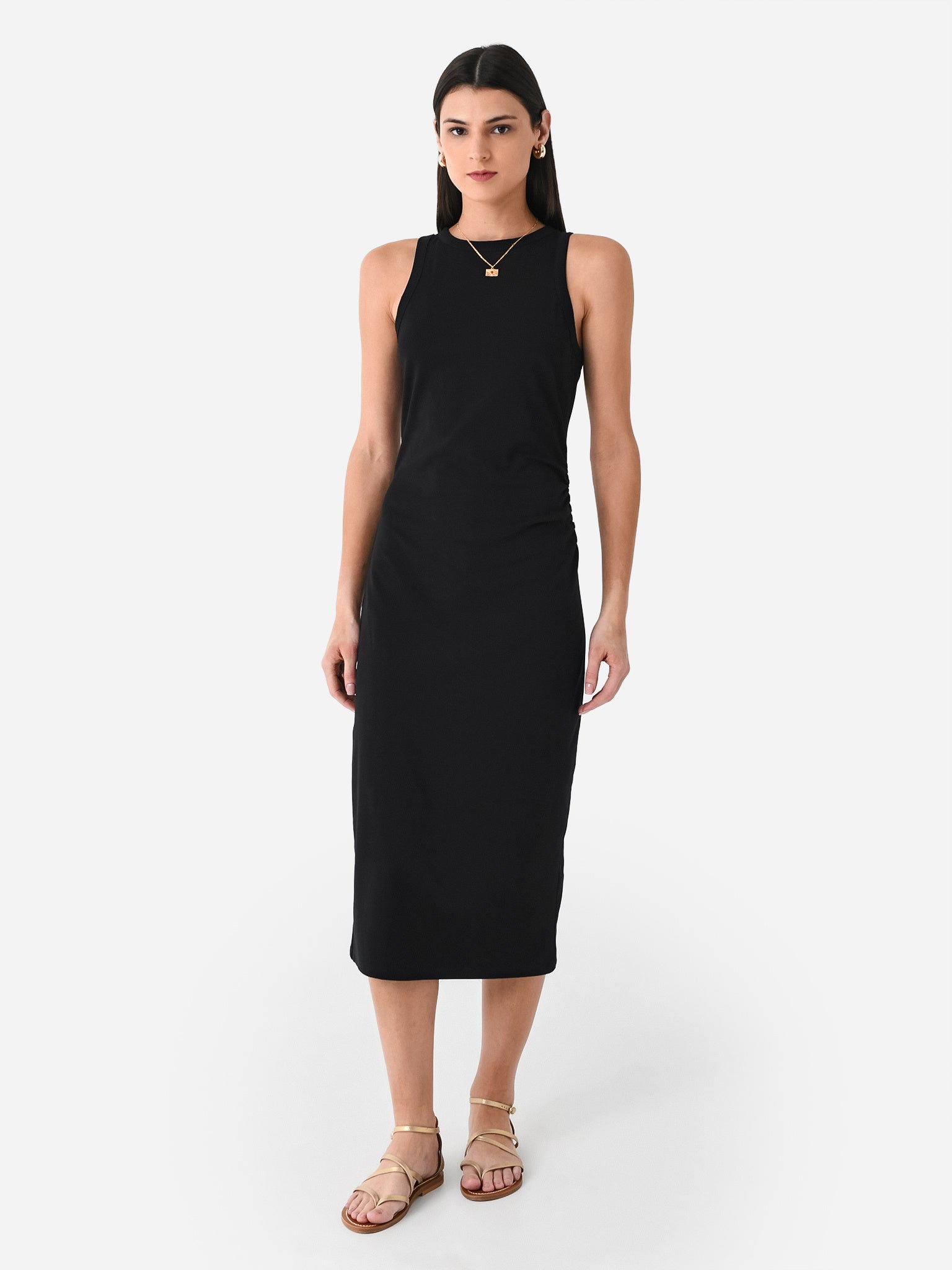 Vince Women's Side Drape Tank Dress