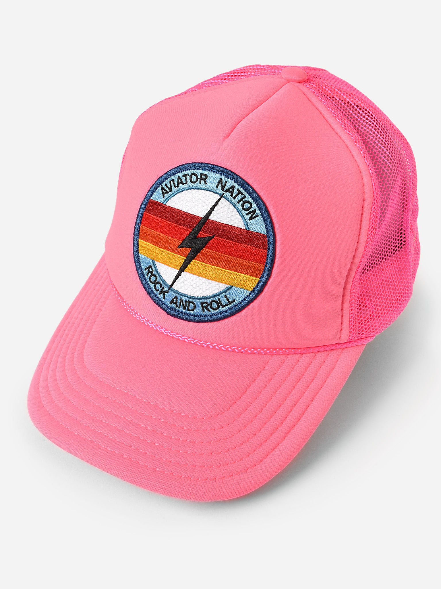 Hot Pink Aviator Nation Hats Aviator Nation Rock And Roll Bolt
