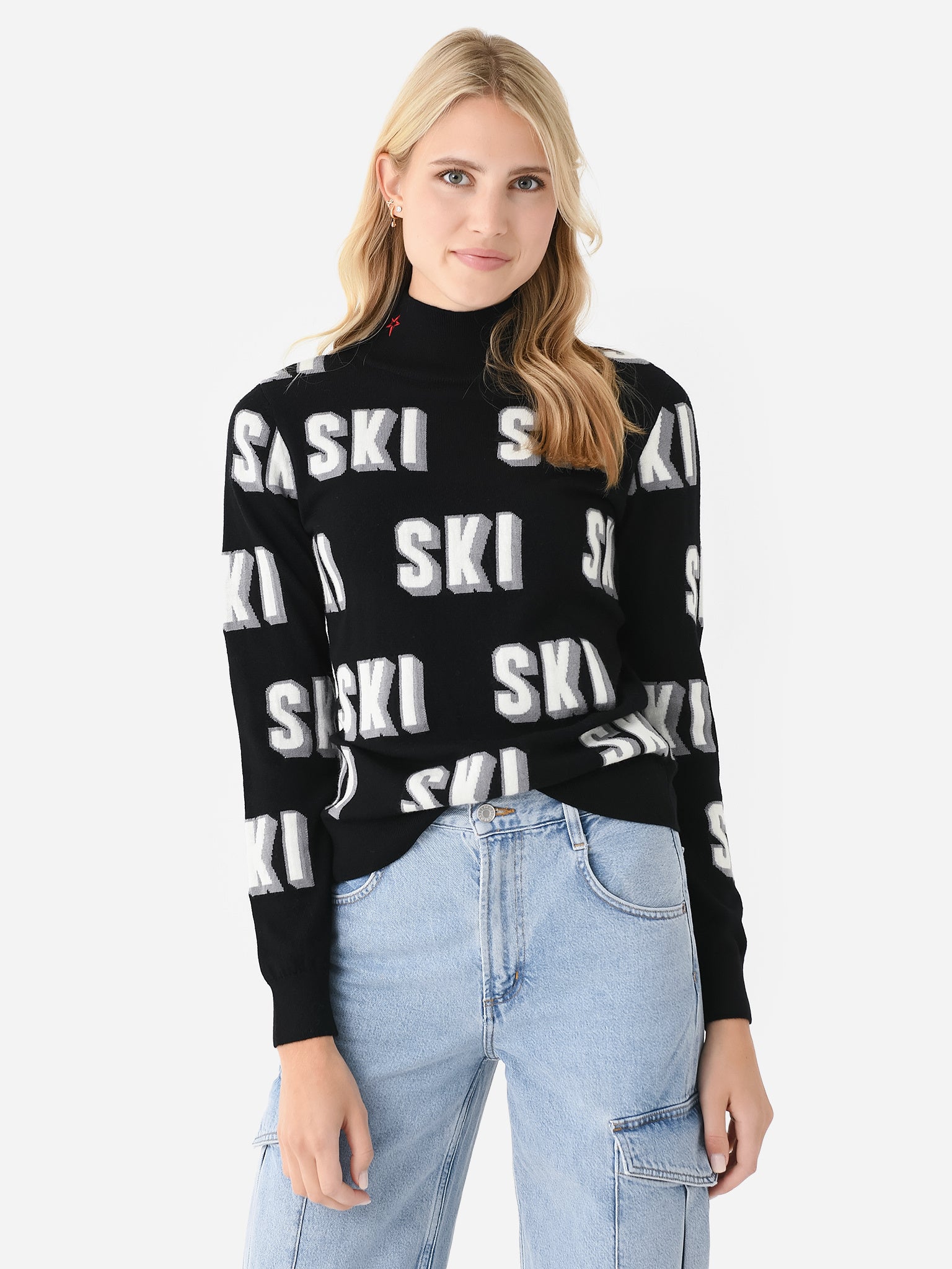 Perfect Moment Women's 3D Ski Sweater Saint Bernard