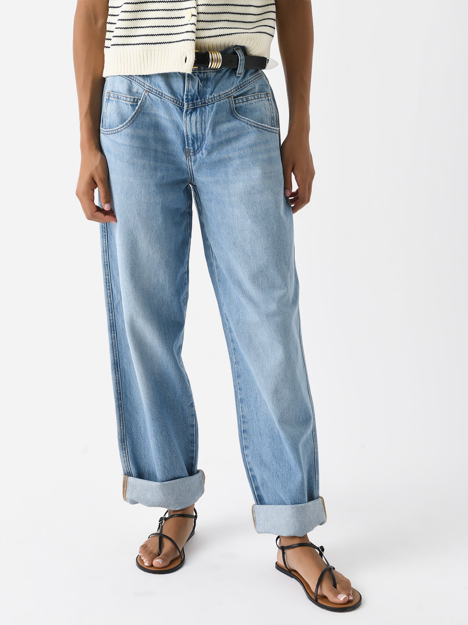 Frame Women's 90s Utility Loose Jean Saint Bernard