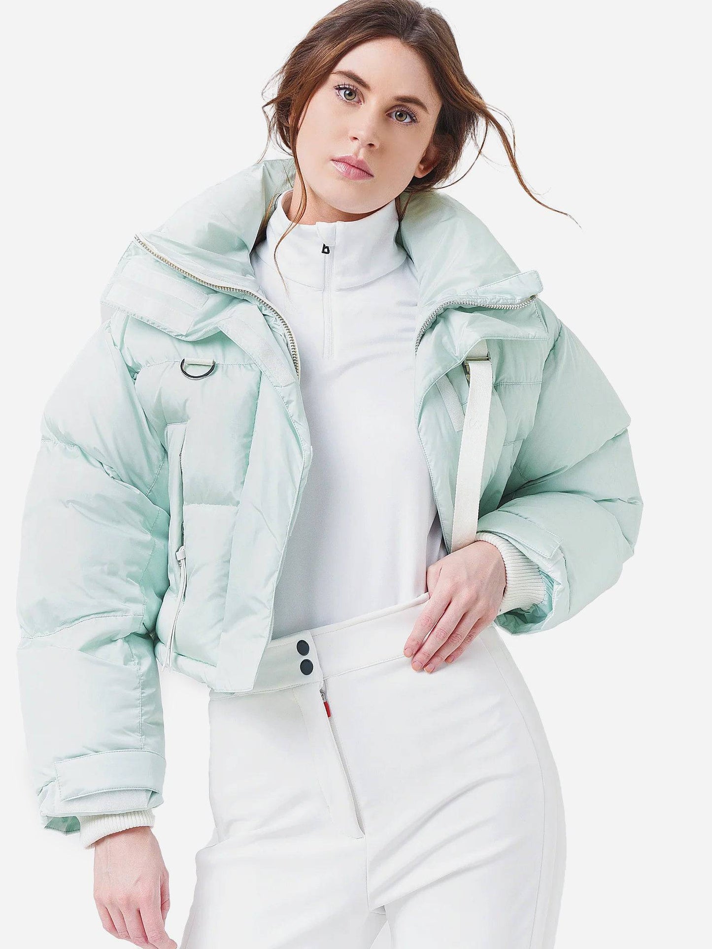 Shoreditch Ski Club Women's Laurel Puffer Jacket - Saint Bernard