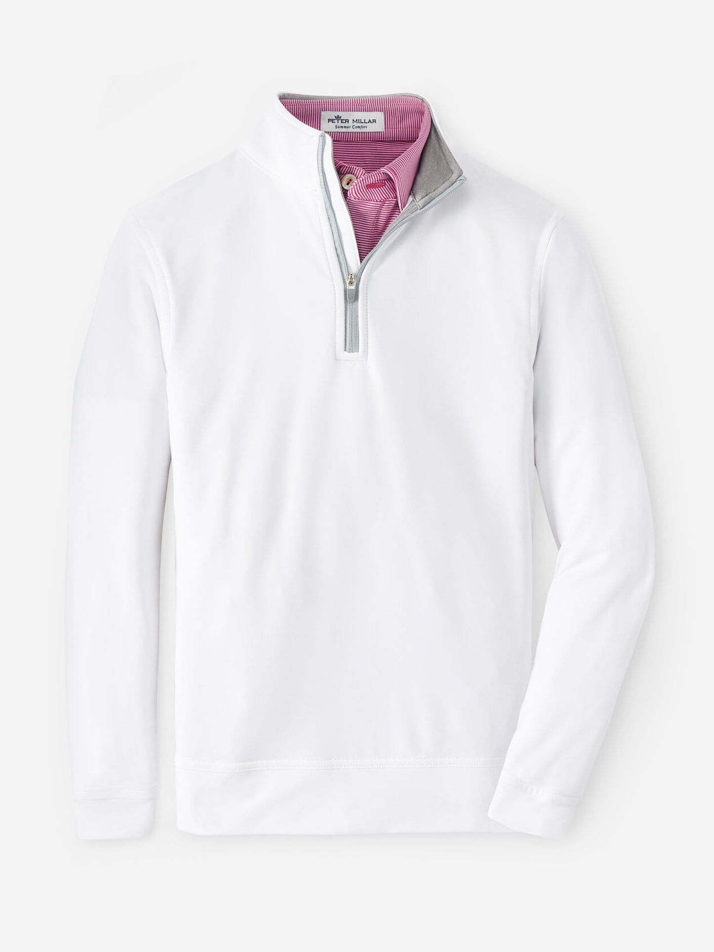 Peter Millar Youth Collection Boys' Perth Performance Quarter-Zip - Saint Bernard