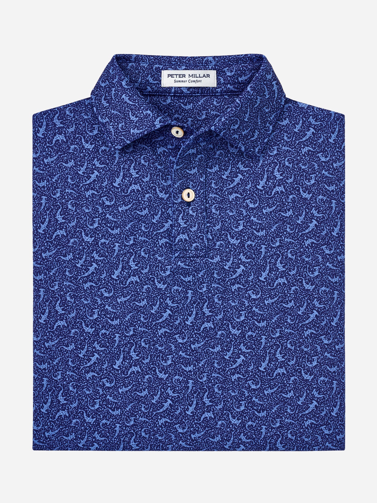 Peter Millar Youth Collection Boys' Hammertime Youth Performance Jersey Polo - Saint Bernard