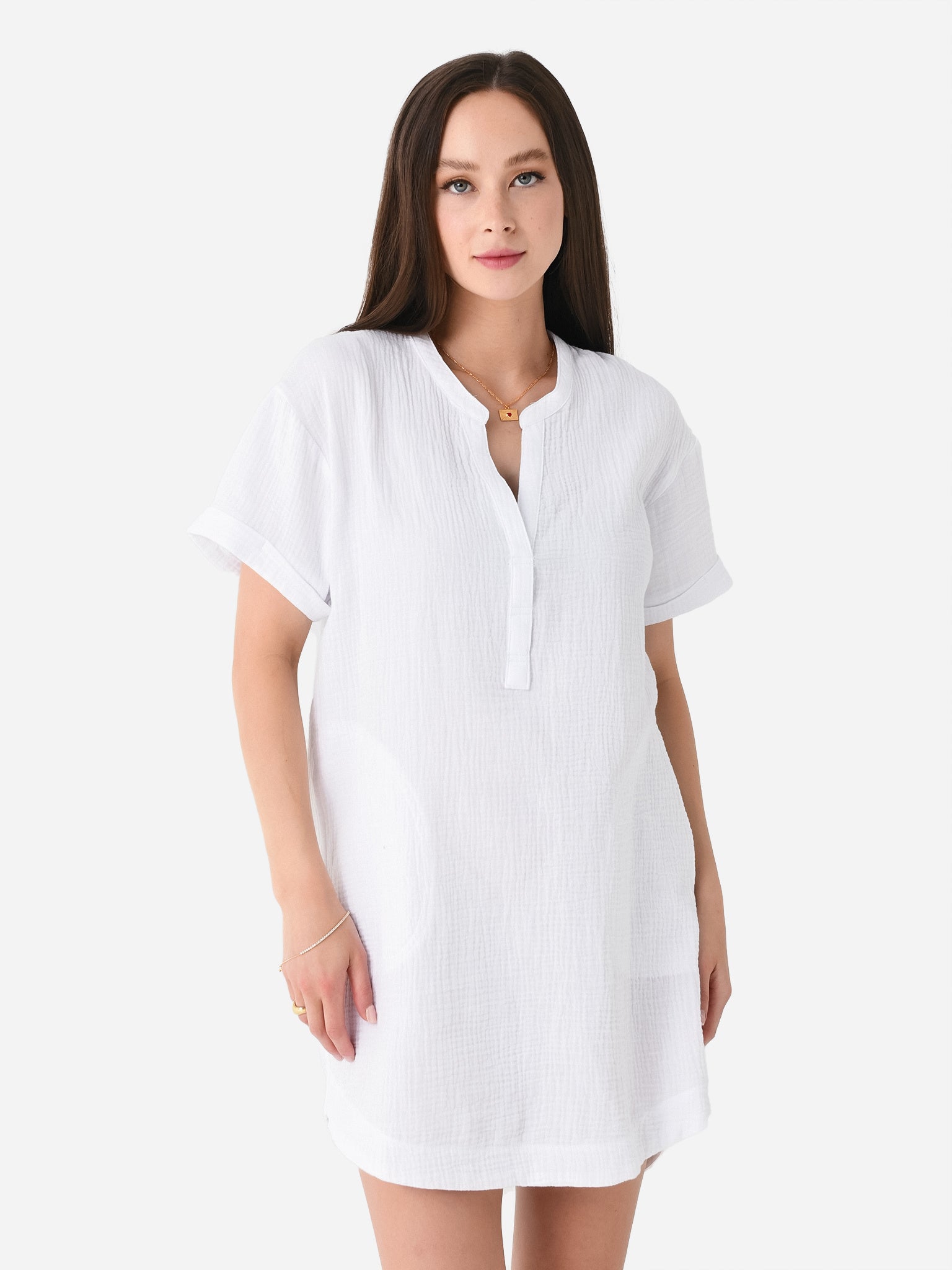 Z Supply Women's Talia Gauze Mini Dress  Saint Bernard
