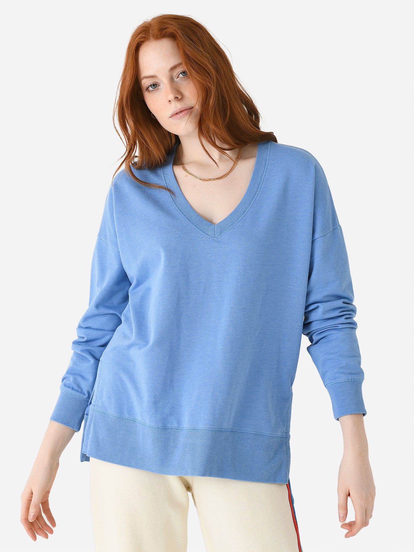 Z Supply Women's Modern V-Neck Weekender - Saint Bernard