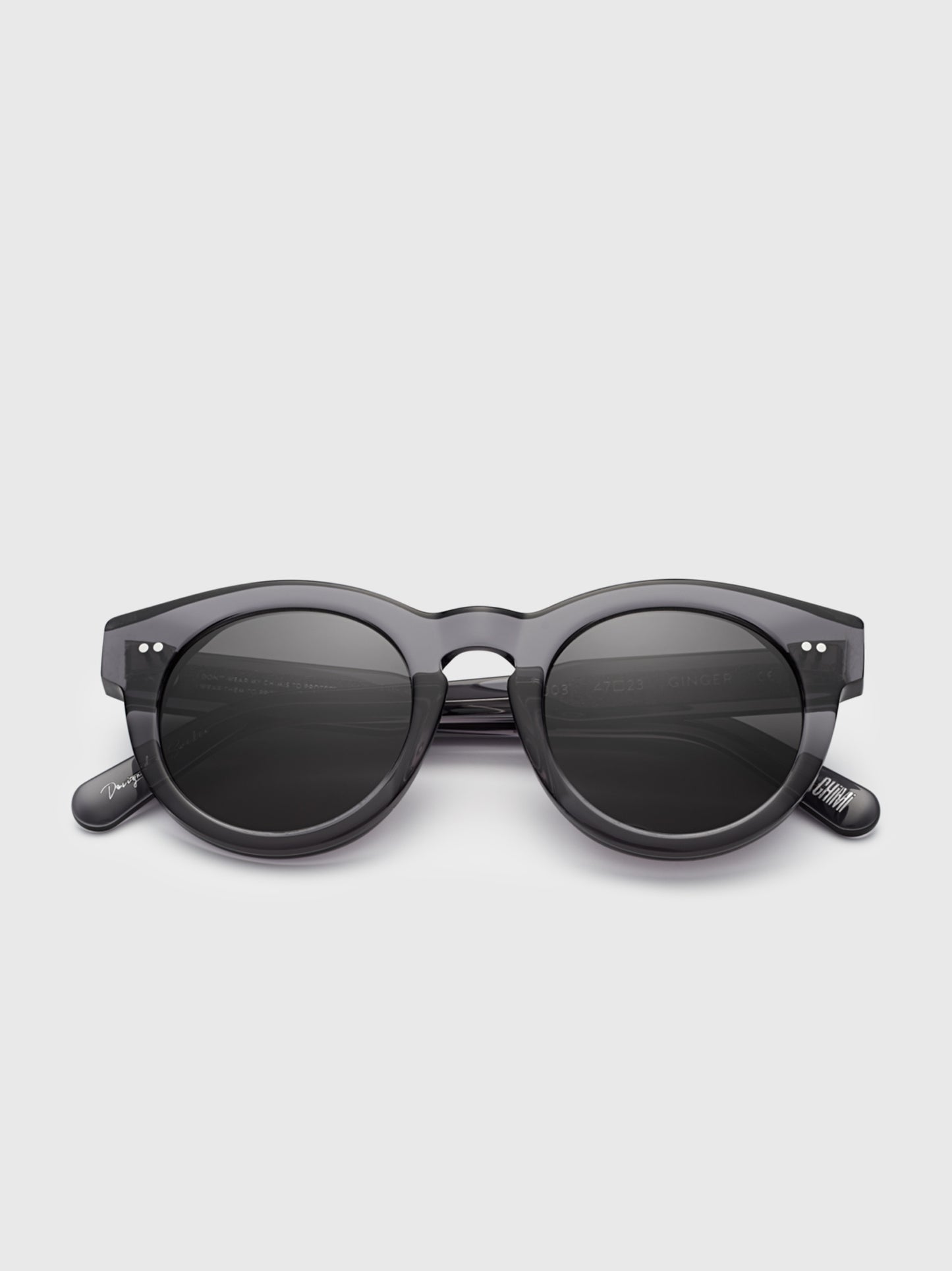 Chimi Women's Ginger #003 Black Sunglasses - Saint Bernard