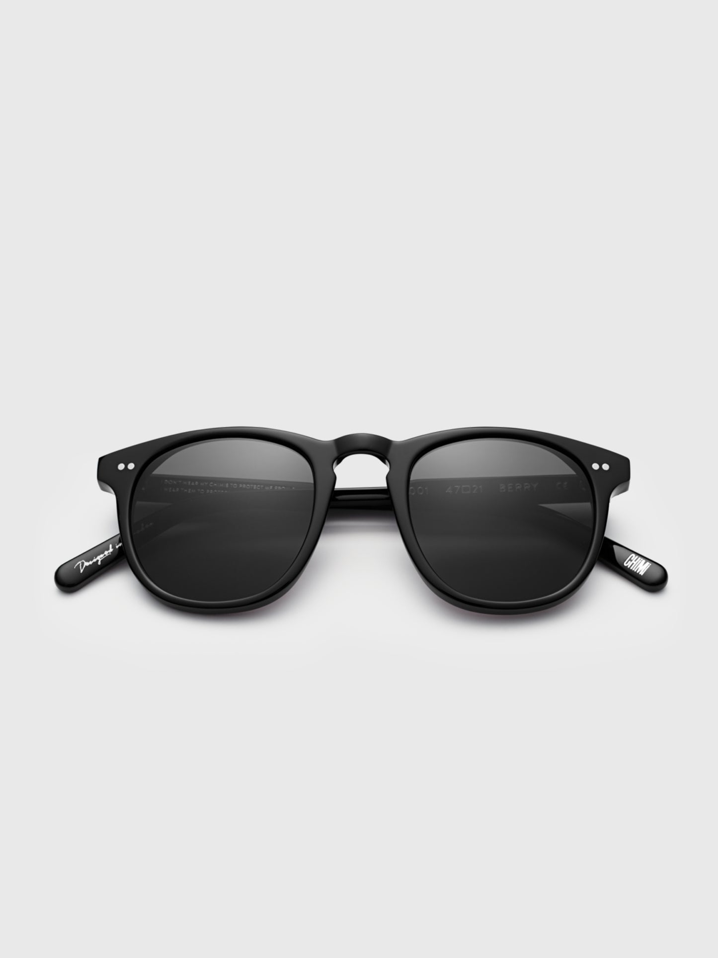 Chimi Berry #002 Black Sunglasses - Saint Bernard