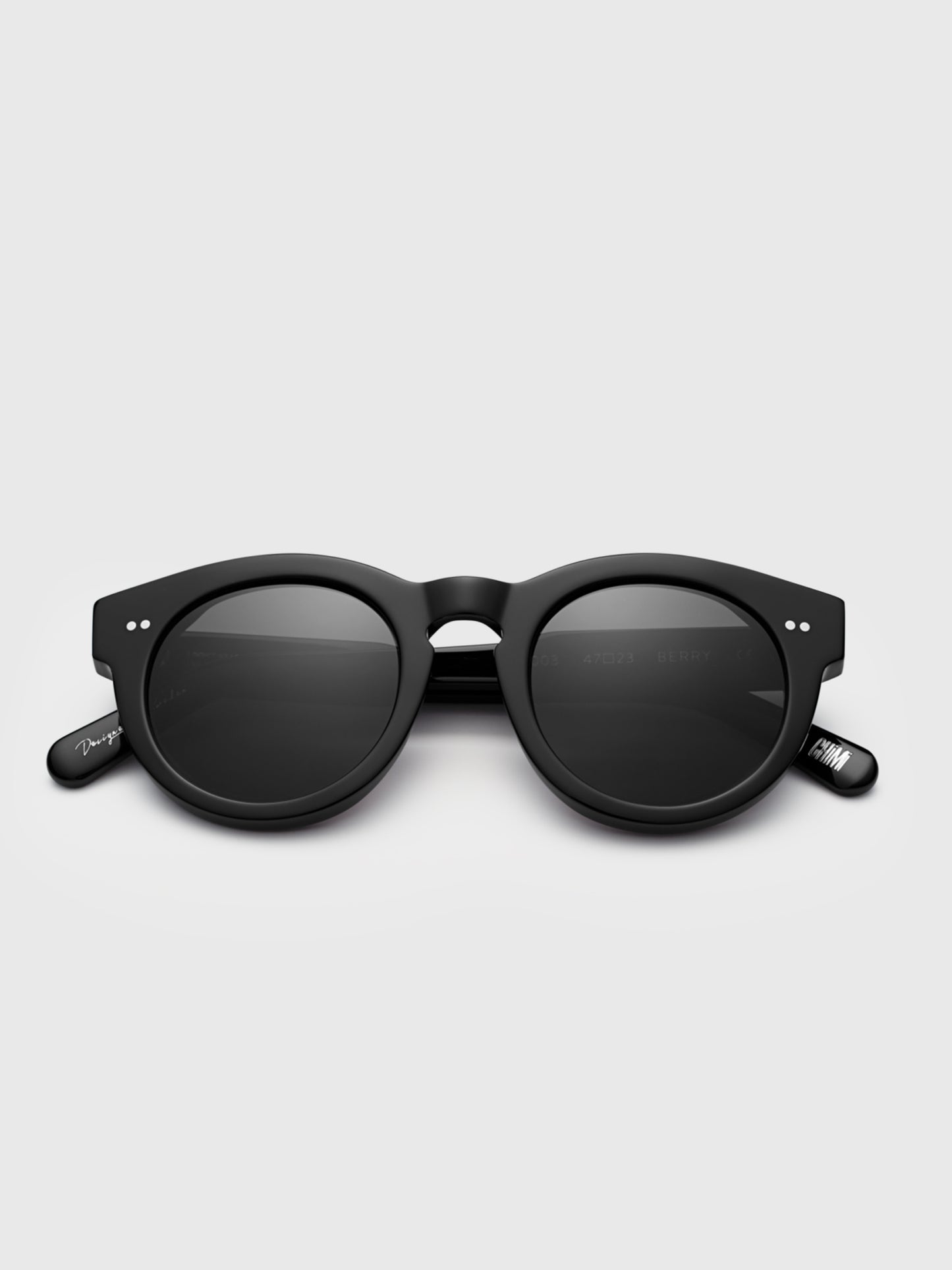 Chimi Berry #003 Black Sunglasses - Saint Bernard