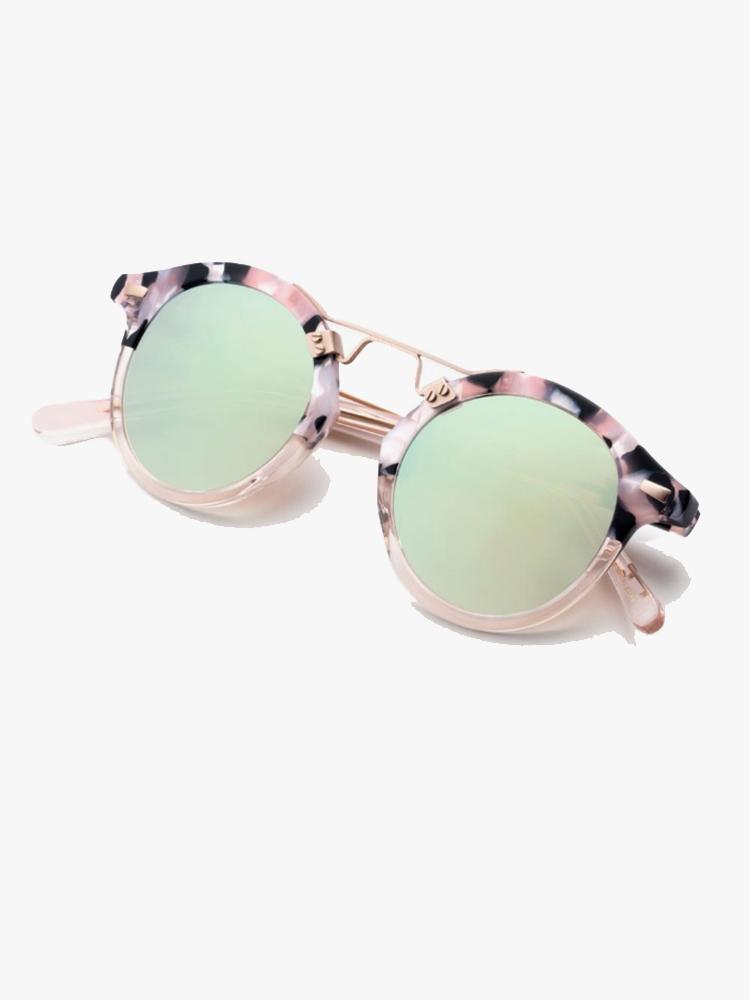KREWE Women\'s Sunglasses - Rose Gold Krewe Camellia to Blush Rose Gold Sunglasses – Saint Bernard main image 3