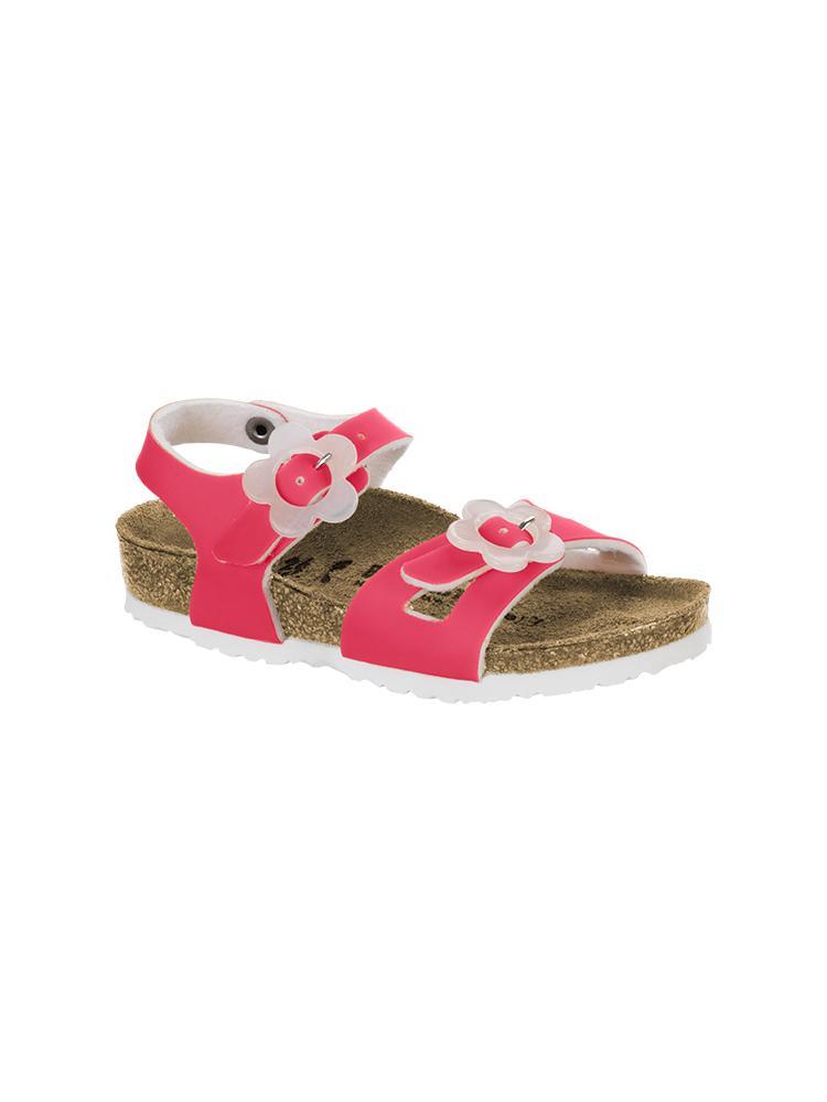 Birkenstock Girls' Rio Birko Flor - Saint Bernard