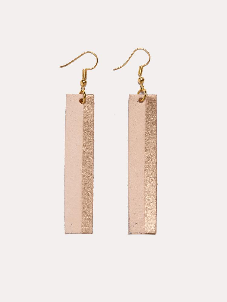 The Crowns Bar Drop Earrings - Saint Bernard