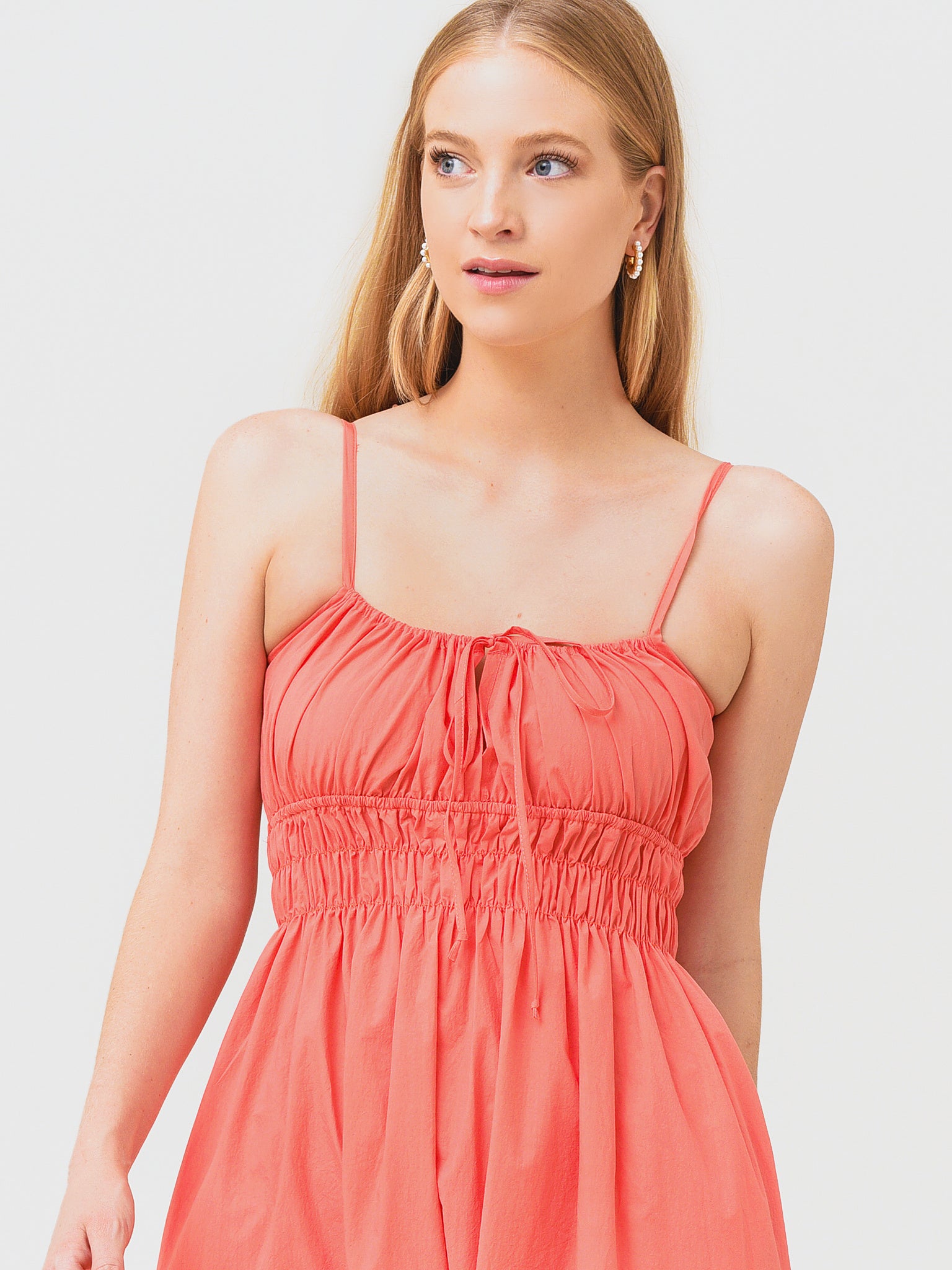 ciao lucia gabriela dress red hilaryrhoda in the Gabriela Dress in Chili We are donating 15% of sales until Tuesday to victims of the fires in Los Angeles