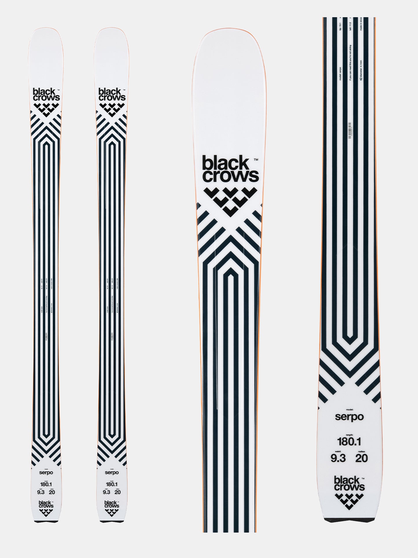 Black Crows Serpo Skis 2022 - Saint Bernard
