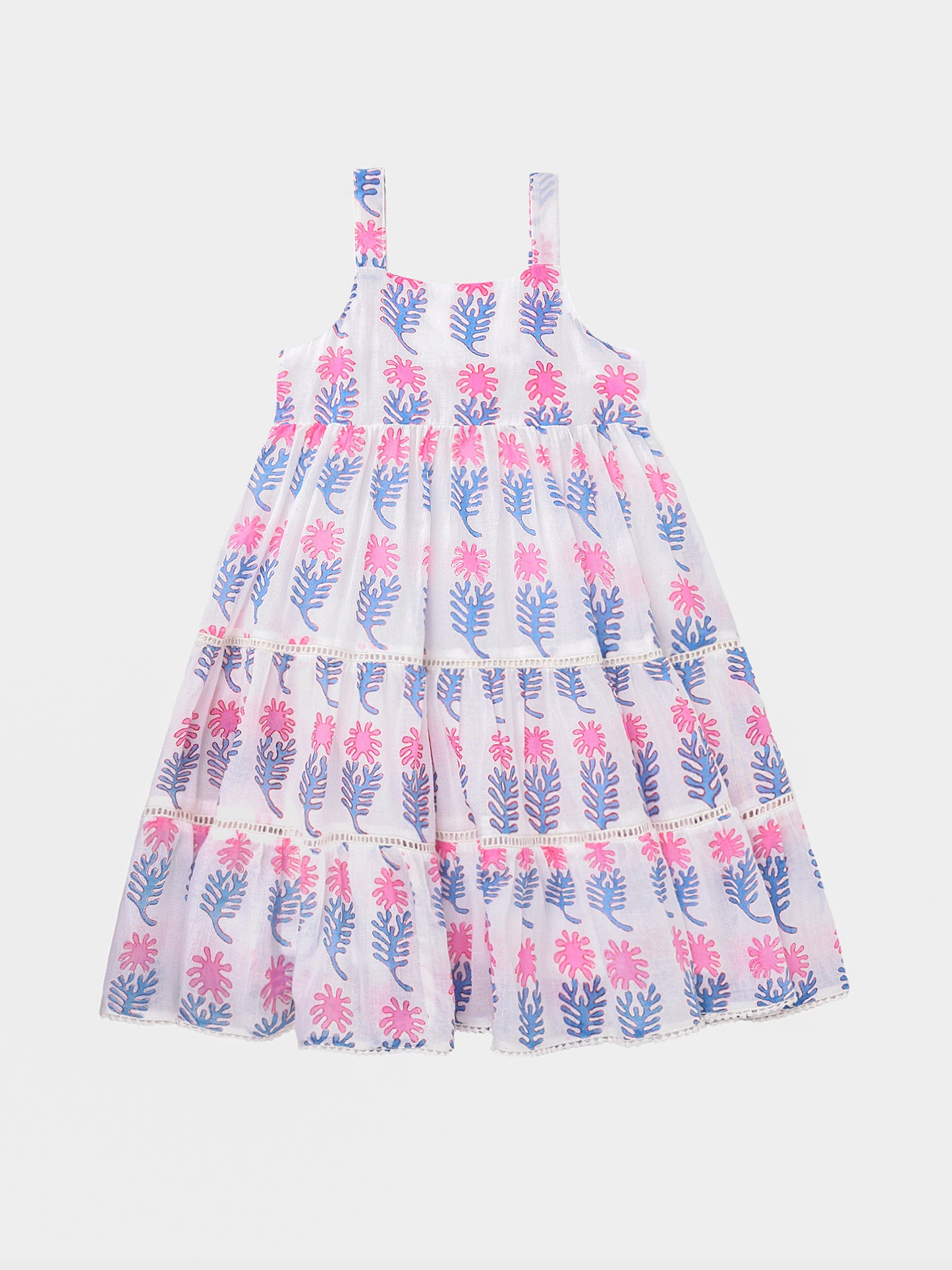 Oliphant Little Girls' Maxi Dress - Saint Bernard