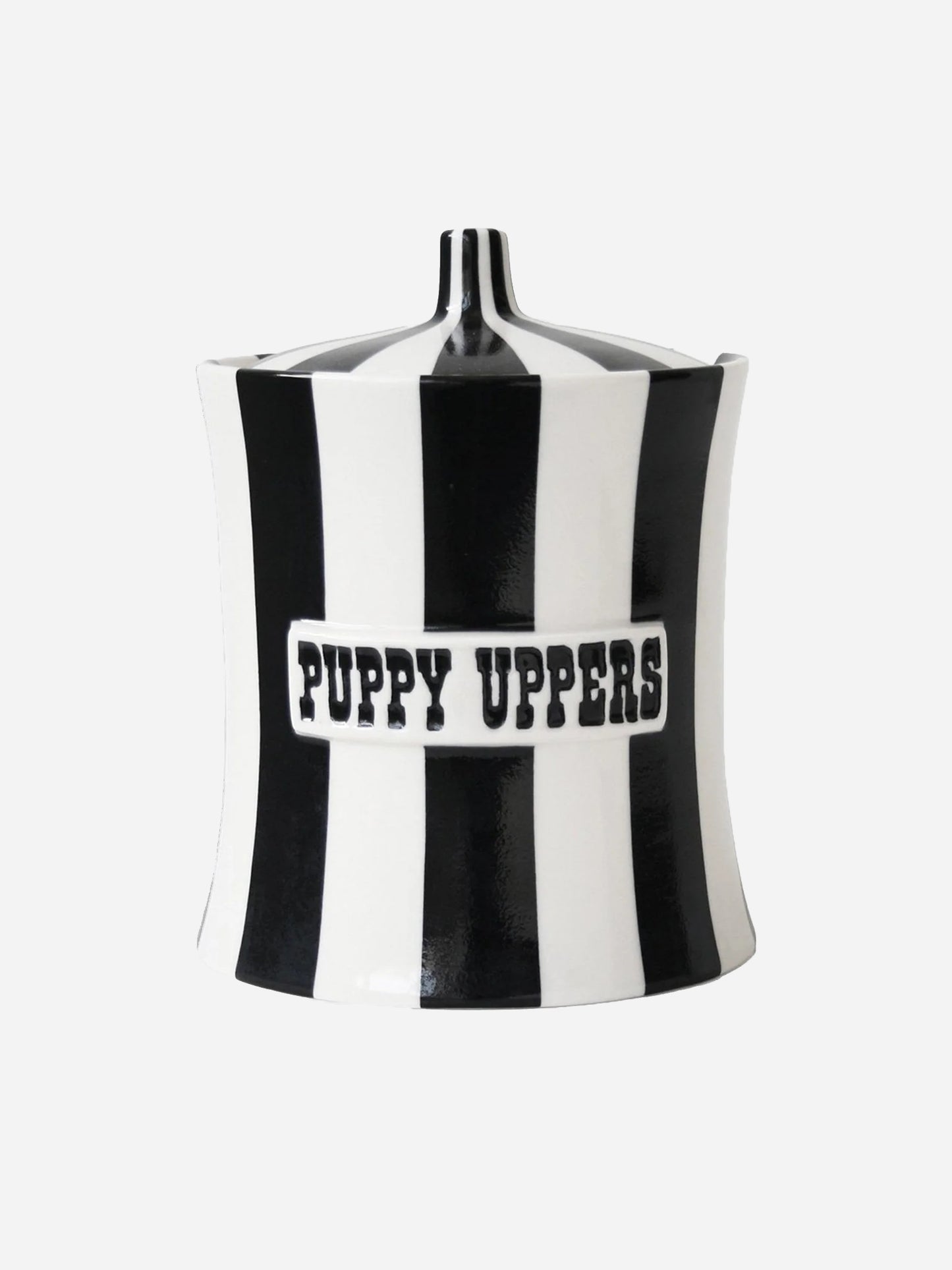 Jonathan Adler Vice Puppy Uppers Canister - Saint Bernard