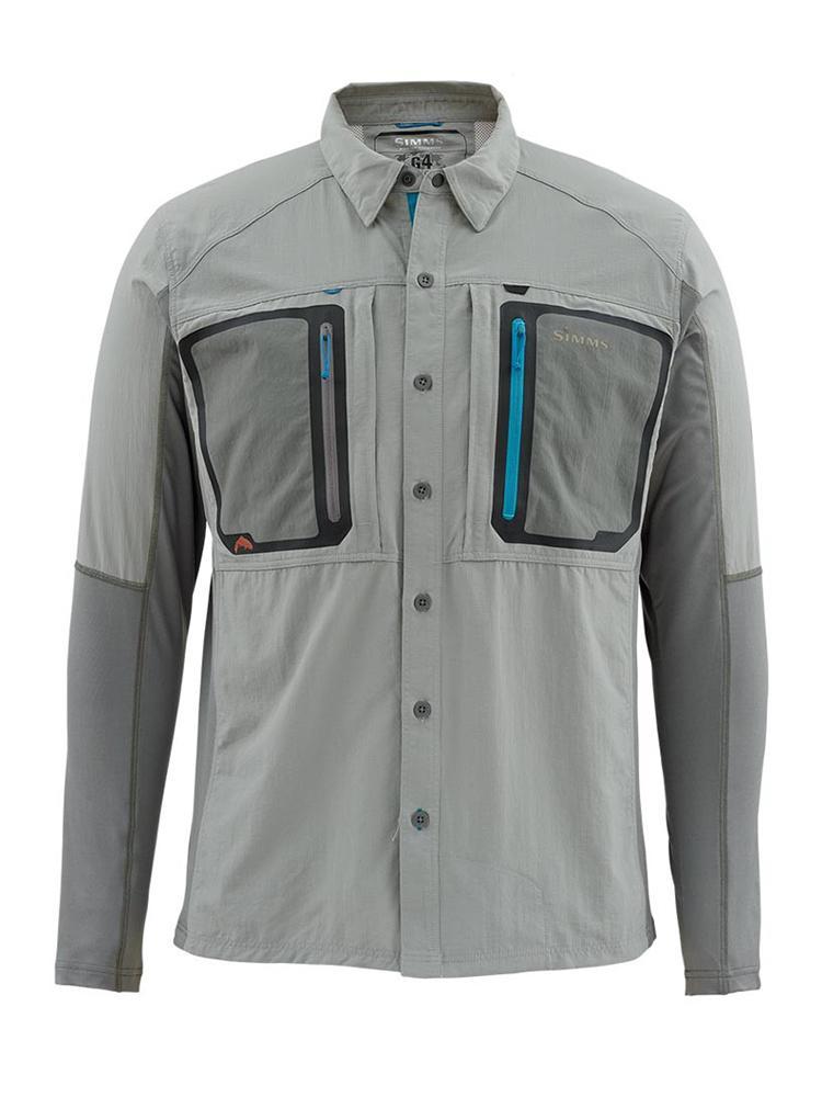 Simms Taimen Tricomp LS Fishing Shirt - Saint Bernard