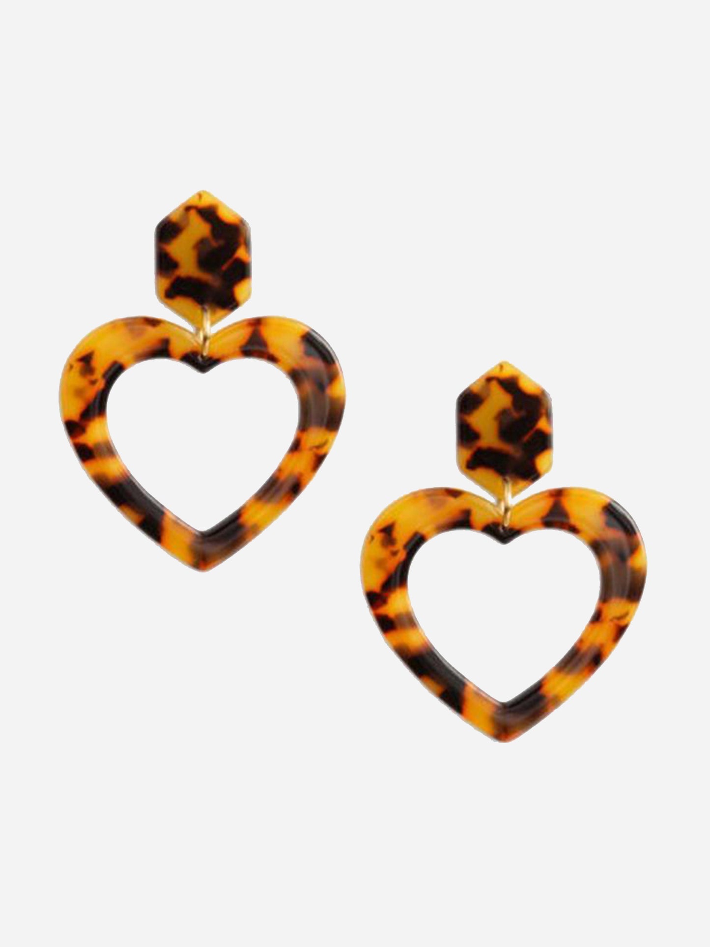Neely Phelan Open Heart Drop Earring - Saint Bernard