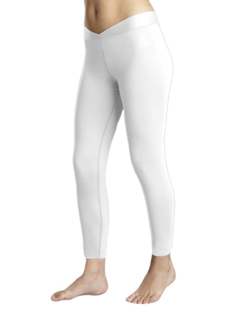 Snow Angel Women's Cybersilk V-Waist Baselayer Legging - Saint Bernard