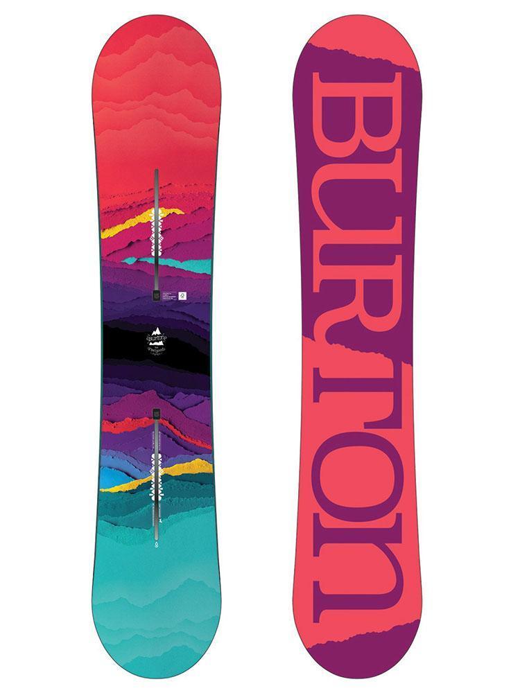 Burton Women's Feelgood Flying V Snowboard 2018 - Saint Bernard