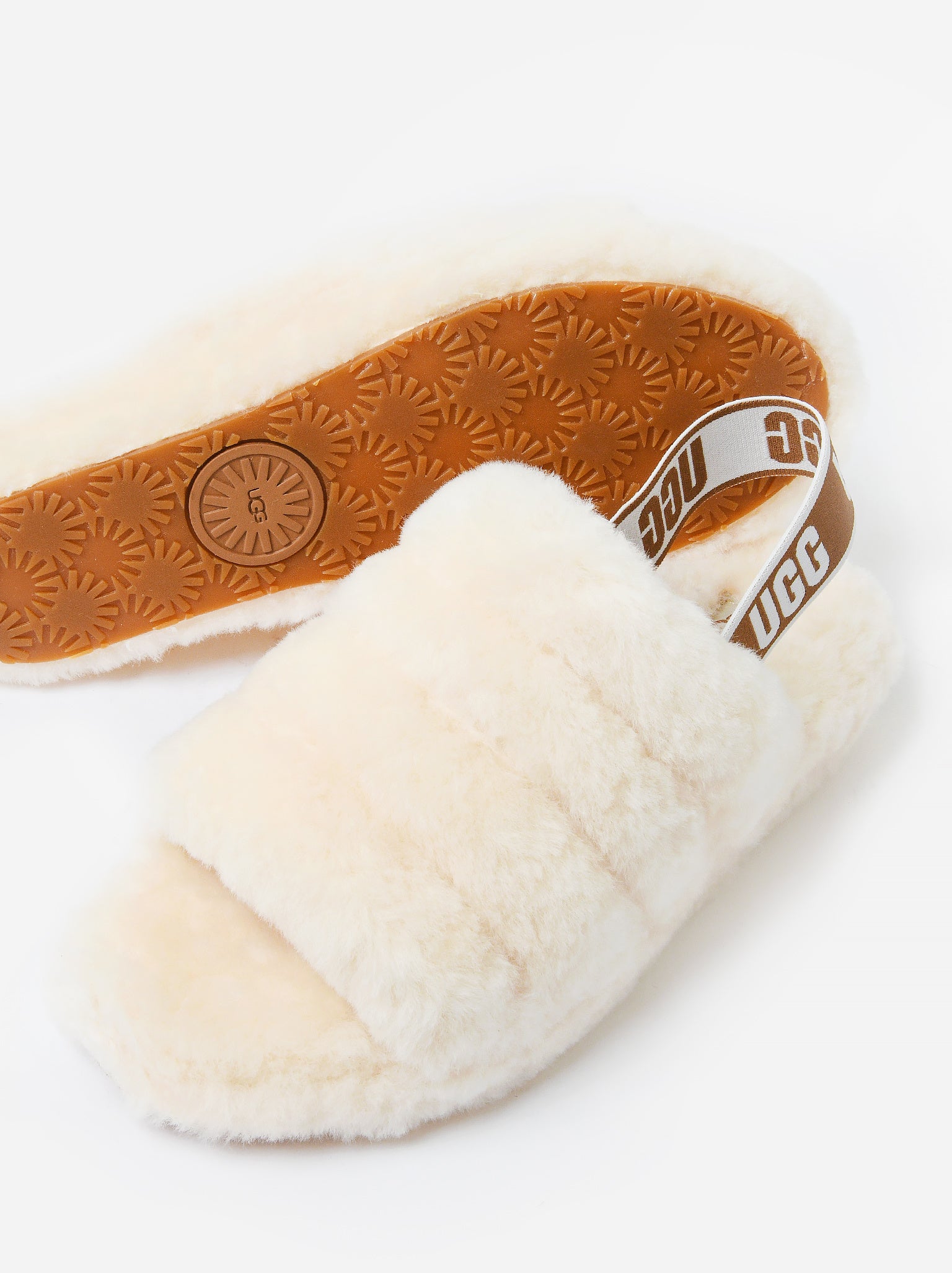UGG Women's Fluff Yeah Slide Saint Bernard