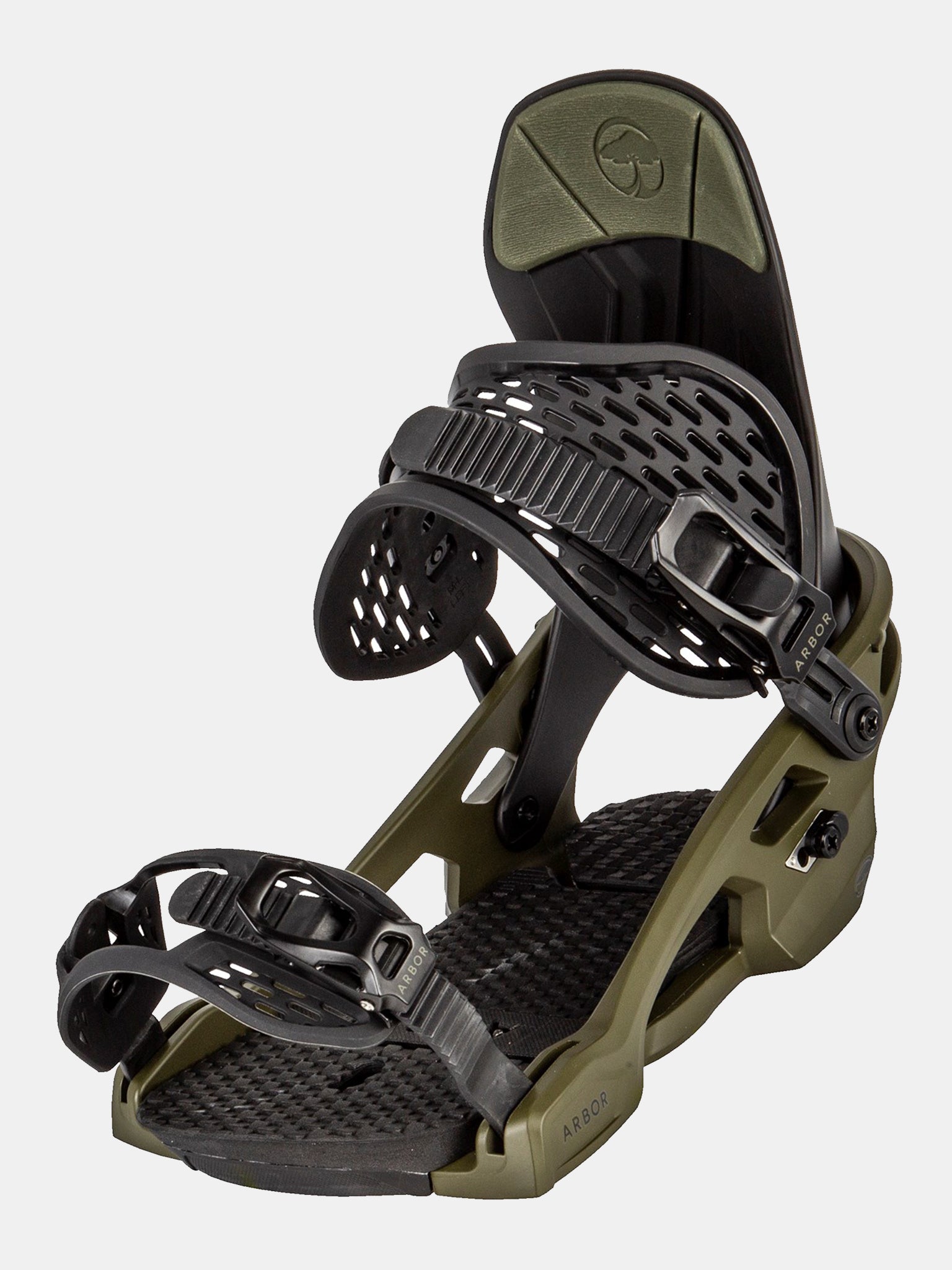 burton bindings on arbor snowboard Arbor Spruce Snowboard Bindings 2021