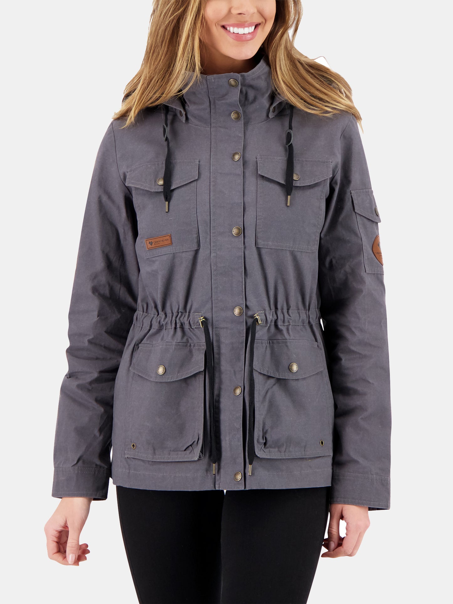 Obermeyer Women's Hazel Waxed Jacket - Saint Bernard