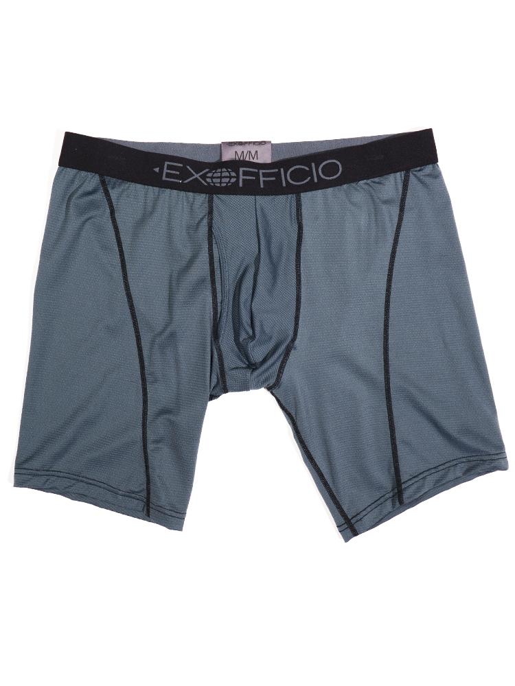 ExOfficio Men's Give-N-Go Sport Mesh 9in. Inseam Boxer Brief - Saint Bernard