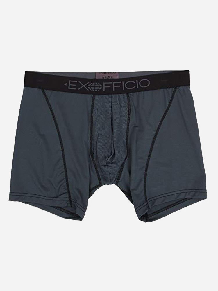 Exoffico Men's Give-N-Go Sport Mesh 6 Inch Boxer Brief