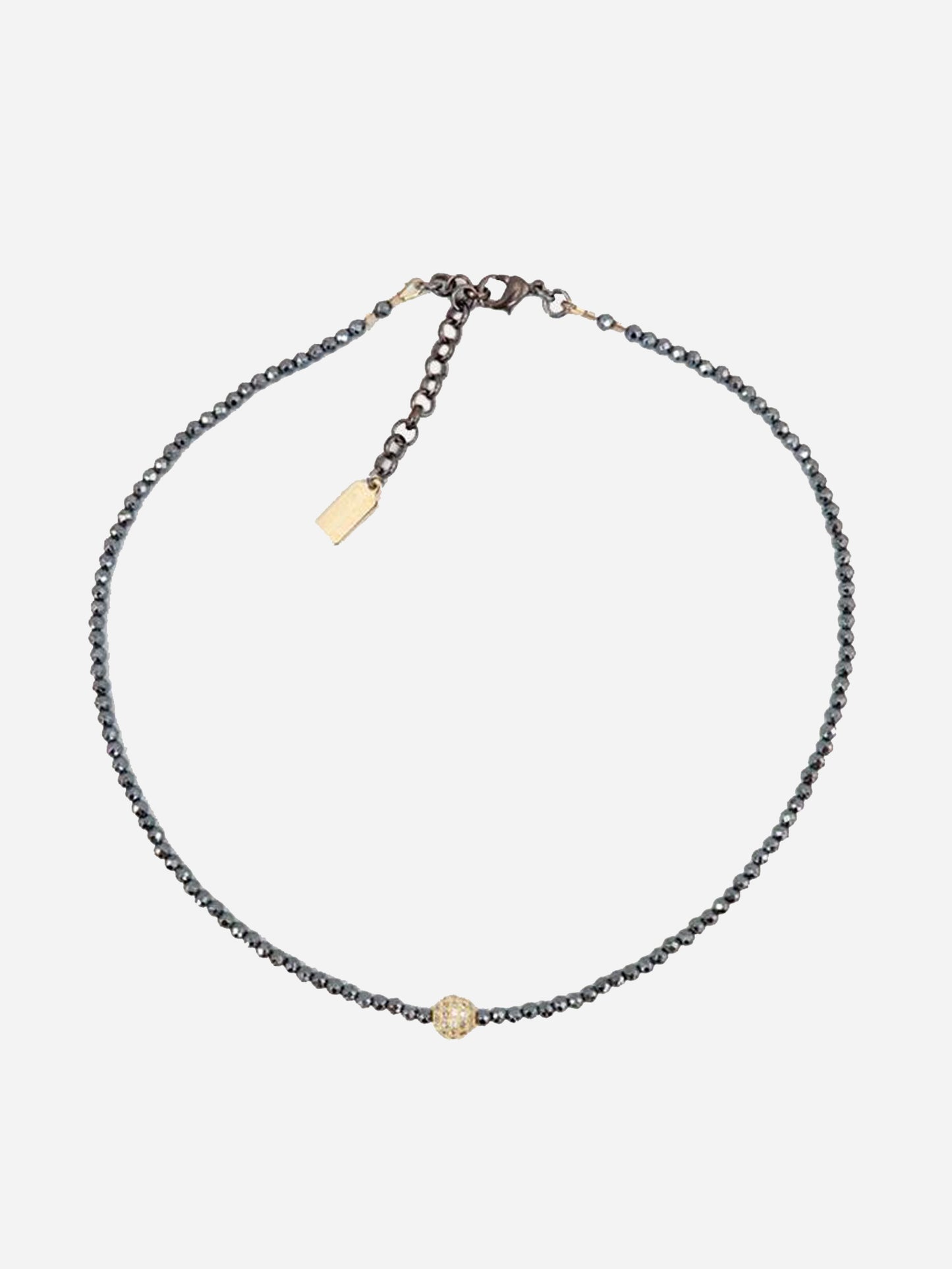 Nicole Leigh Jewelry Avery Hematite - Saint Bernard