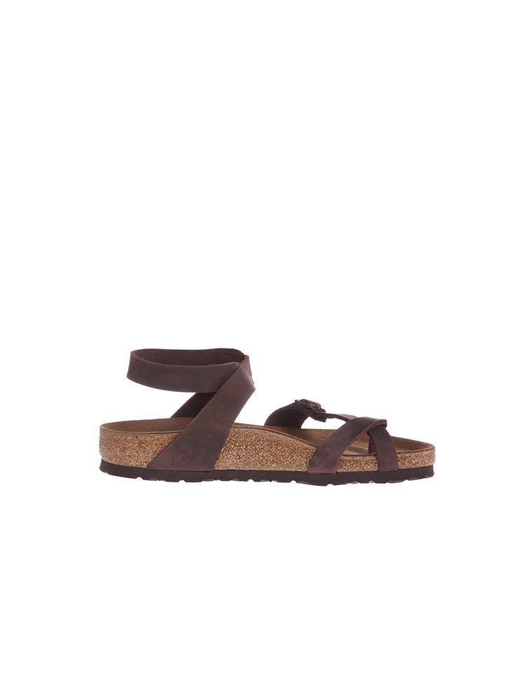 Birkenstock Women's Yara Habana Oiled Leather Sandal - Saint Bernard