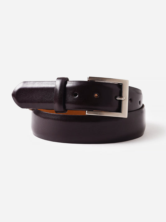 W. Kleinberg Men's Glazed Leather Belt