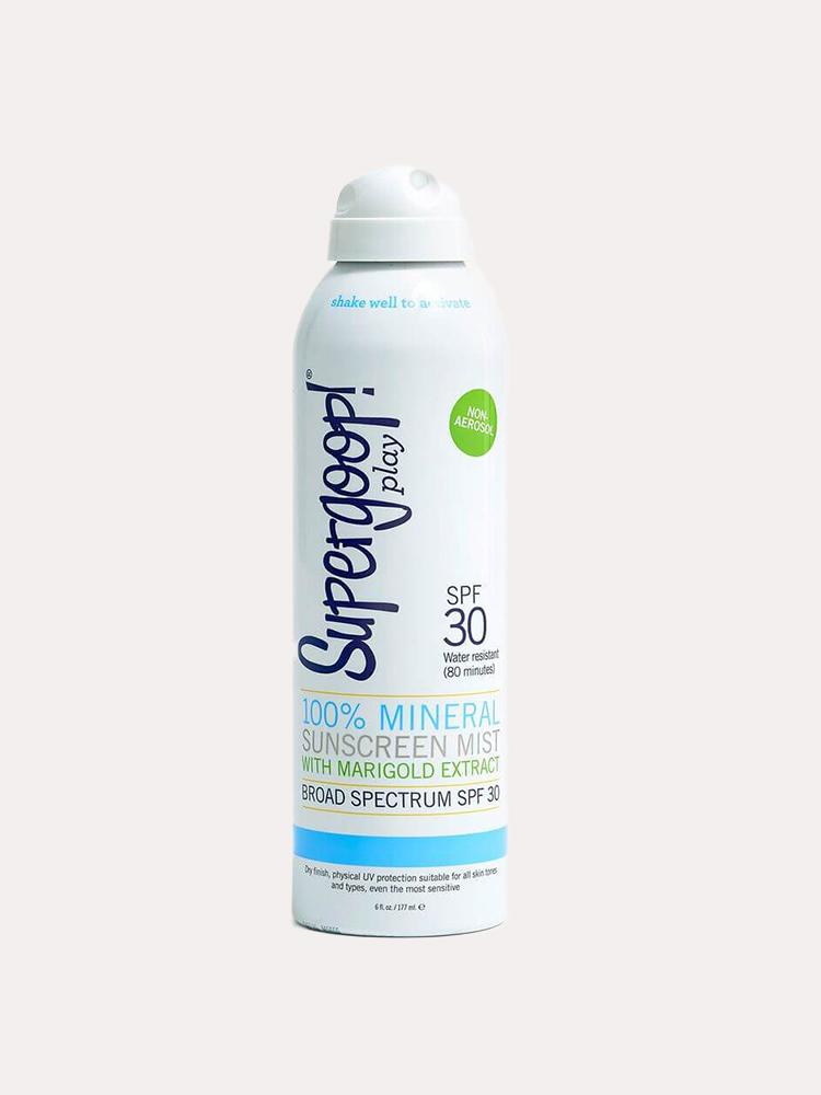 Supergoop 100% Mineral Sunscreen Mist SPF 30 - Saint Bernard