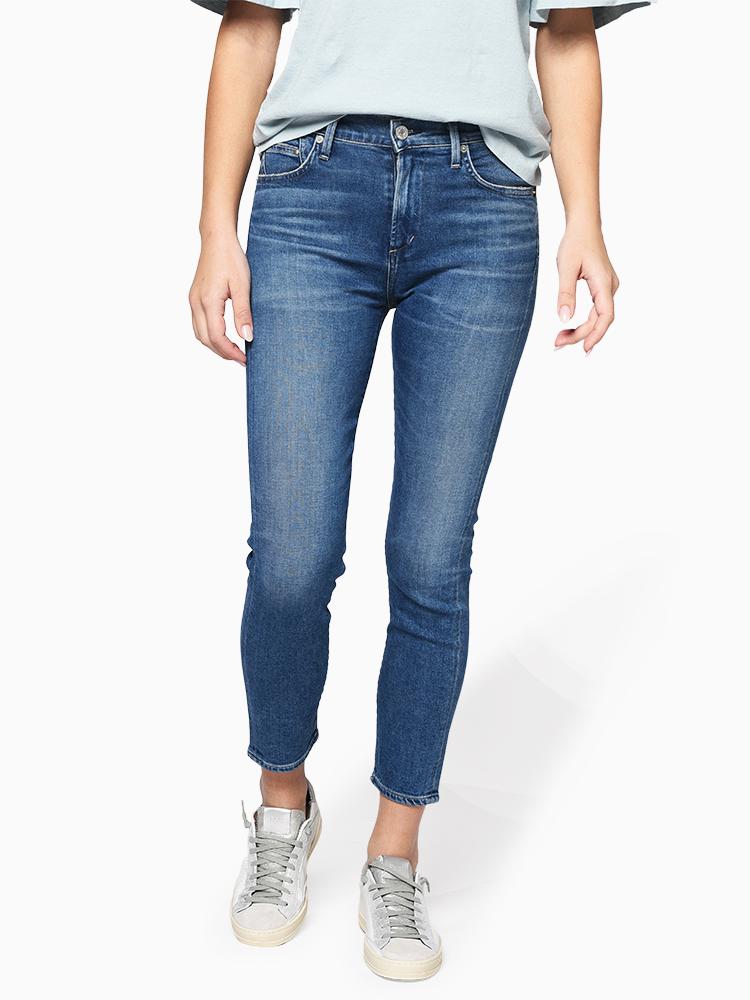 Citizens Of Humanity Women’s Rocket Crop Mid Rise Skinny Jean - Saint Bernard
