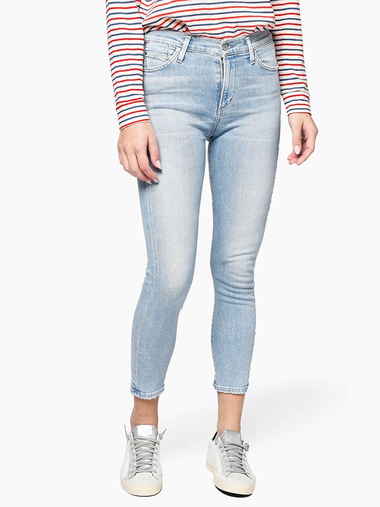 Citizens Of Humanity Rocket Crop Mid Rise Skinny - Saint Bernard