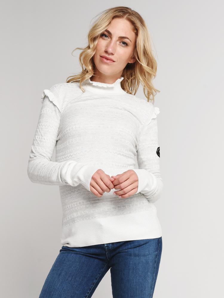 Obermeyer Women's Charmoise Knit Turtleneck - Saint Bernard