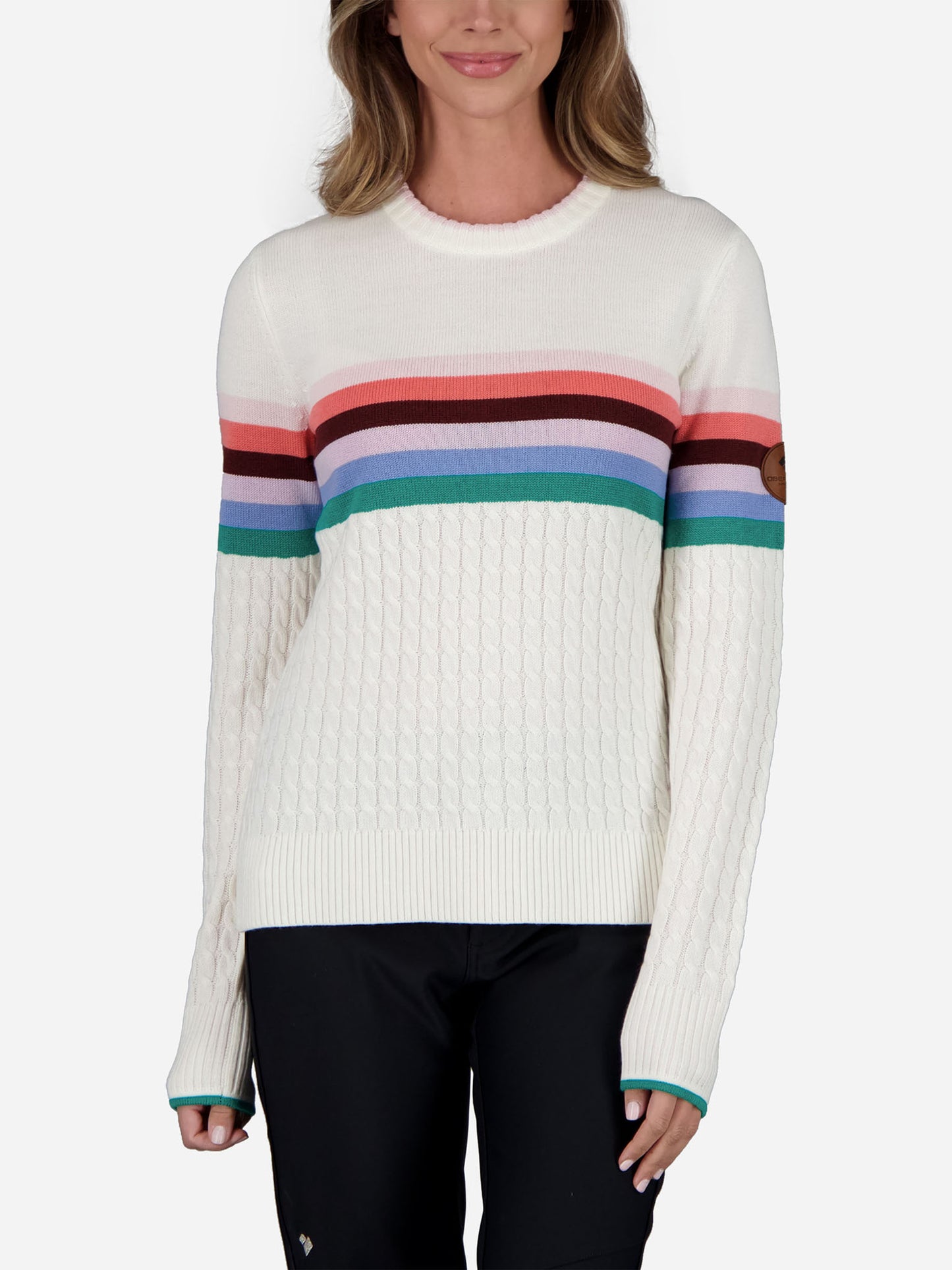 Obermeyer Women's Donna Crewneck Sweater - Saint Bernard
