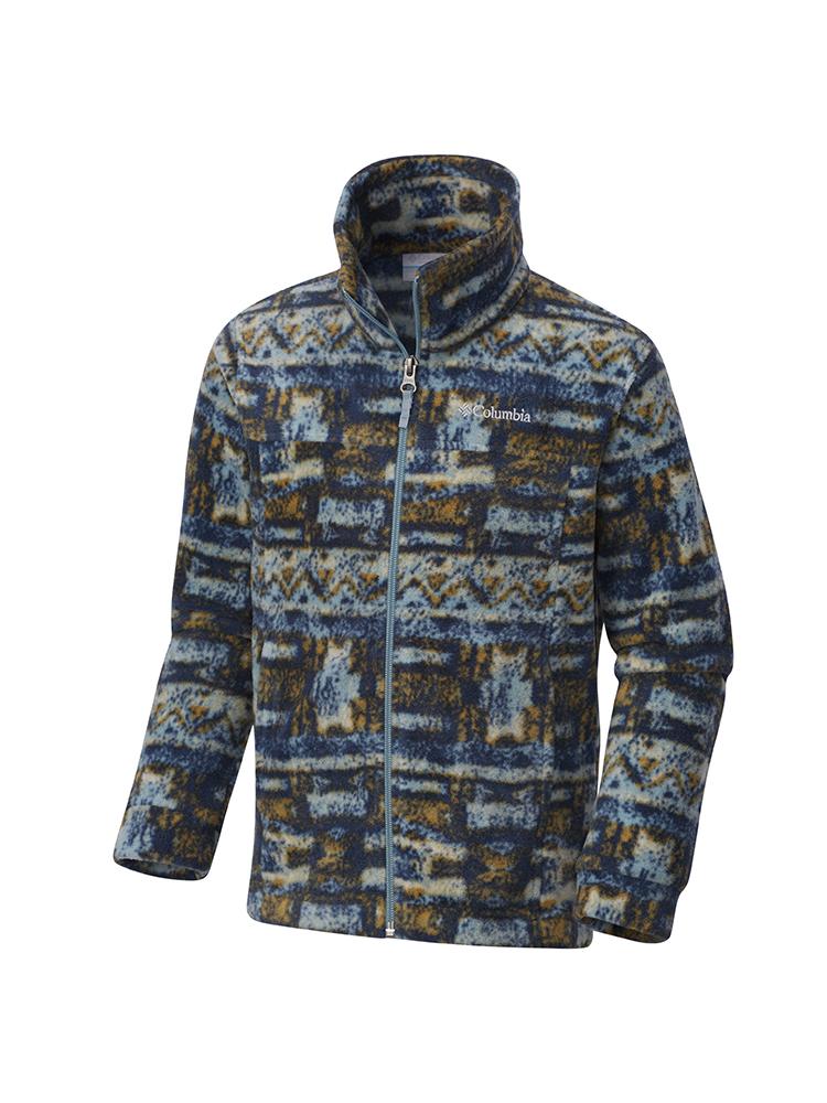 Columbia Boys' Zing III Printed Fleece - Saint Bernard