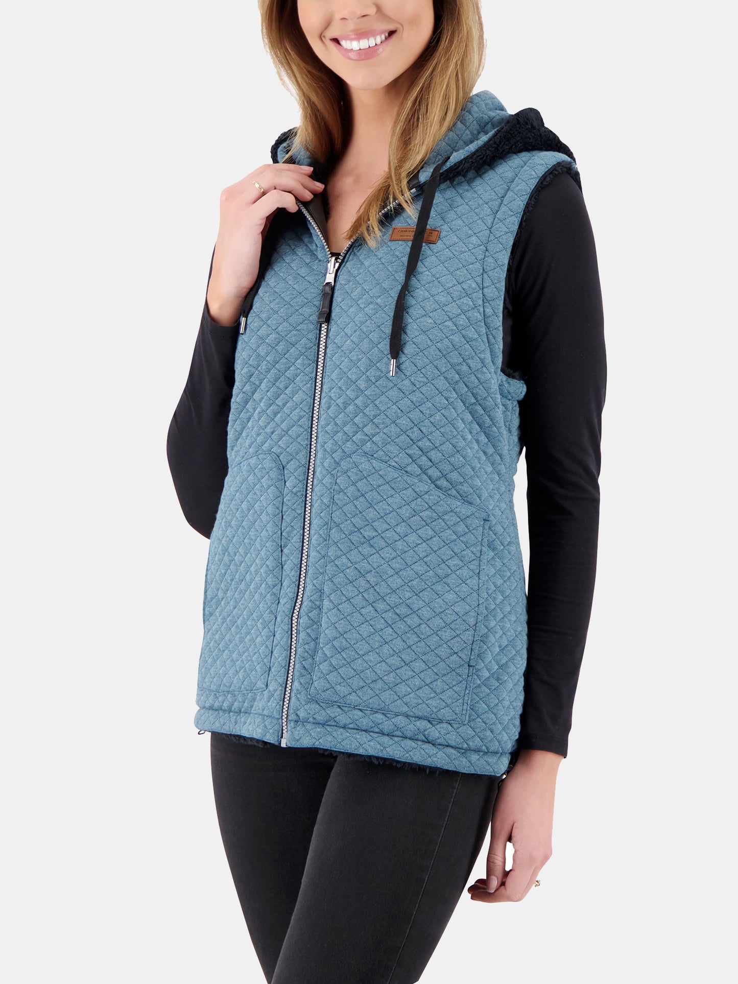 Obermeyer Women's Greyson Reversible Vest - Saint Bernard