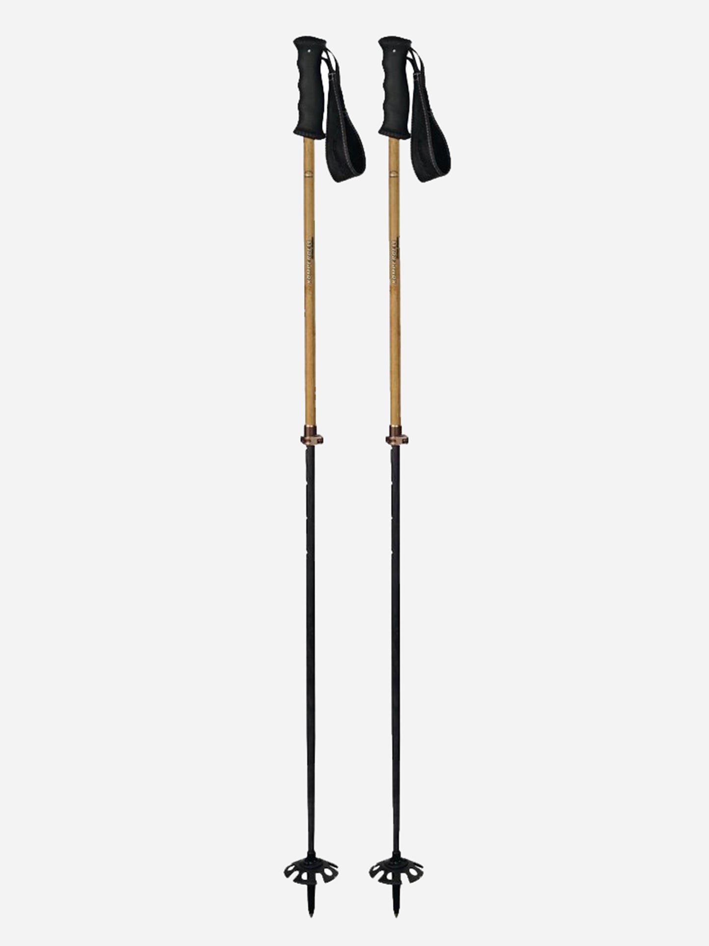 Komperdell Carbon Cloud Bamboo Vario Ski Poles 2026 - Saint Bernard