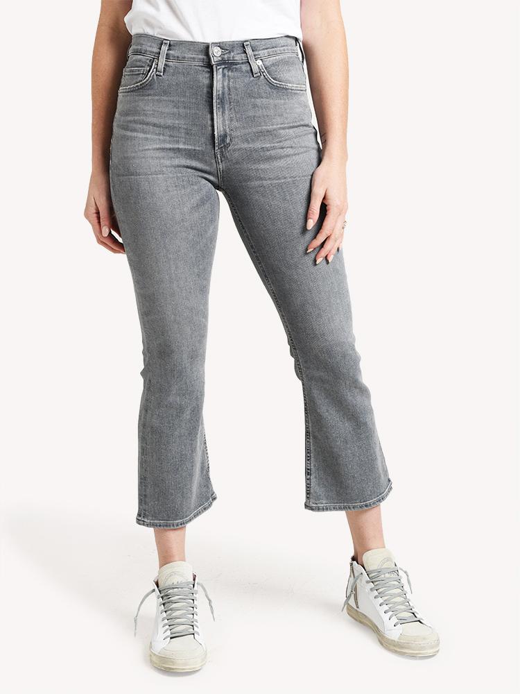 Citizens Of Humanity Women's Demy Cropped Flare Jean - Saint Bernard