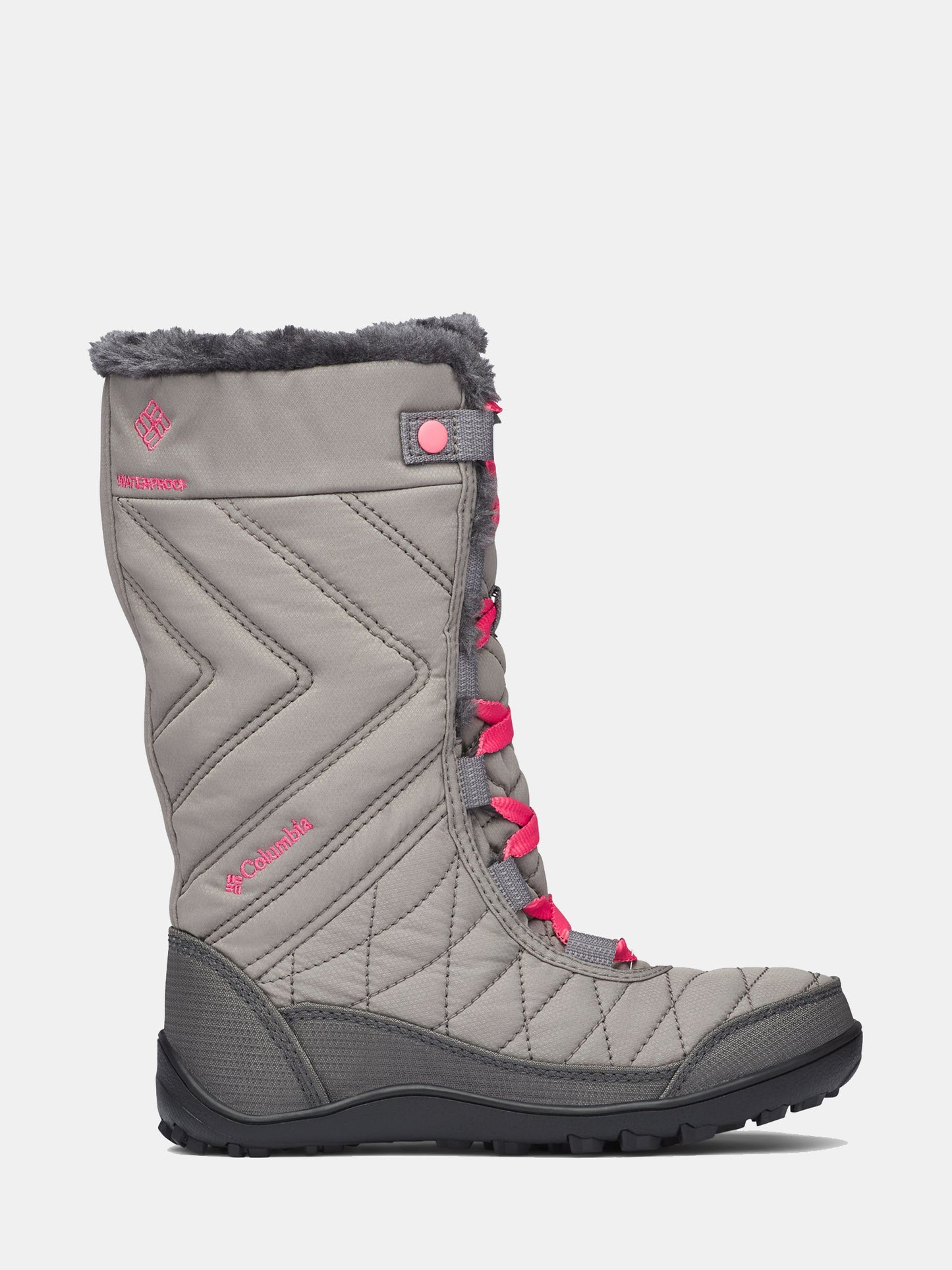 Columbia Kids' Minx Mid III Waterproof Omni-Heat Boot - Saint Bernard