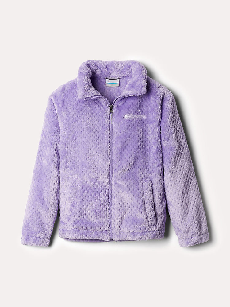Columbia Girls' Fluffy Fleece Full Zip Jacket Saint Bernard