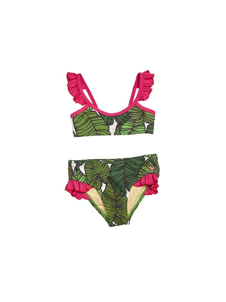Pink Chicken Girls' Zoe Bikini - Saint Bernard